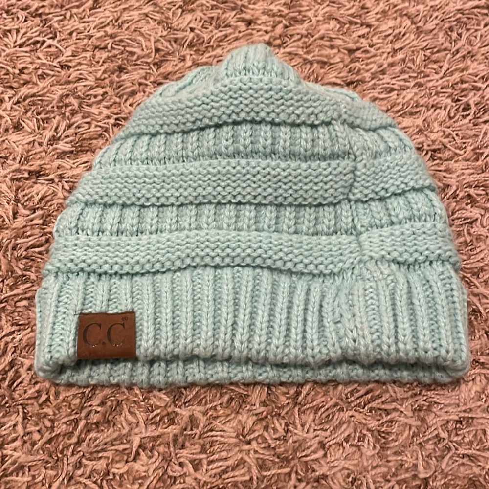 Classic C.C Mint Beanie